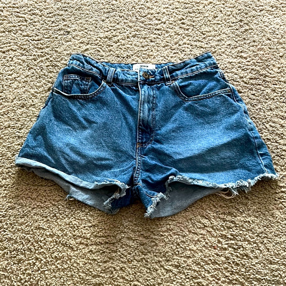 Cotton on High rise shorts